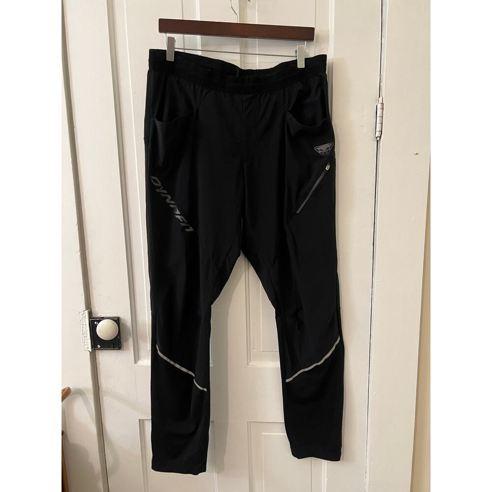 Dynafit softshell pants unisex XXL lightweight running skiing black travel